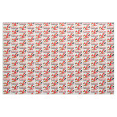 TISSU MANGER, DORMIR LE TRAIN CHERLEADLEADING RED DESIGN (Yard)