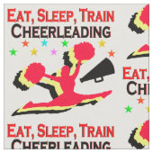 TISSU MANGER, DORMIR LE TRAIN CHERLEADLEADING RED DESIGN (Fermer)