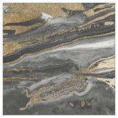 Tissu Marbre Abstrait gris élégant (Échantillon)