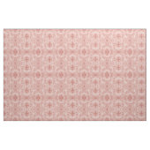 Tissu Marbre blanc corail rose (Yard)