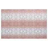 Tissu Marbre blanc de Parties scintillant rose Gold Sequ (Fat Quarter)