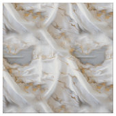 Tissu Marbre blanc doux avec or (Échantillon)