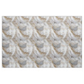 Tissu Marbre blanc doux avec or (Fat Quarter)