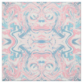 Tissu Marbre de Parties scintillant bleu rose moderne (Échantillon)