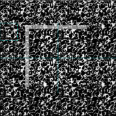 Tissu Marbre sauvage 3 - noir et blanc (Carreau)