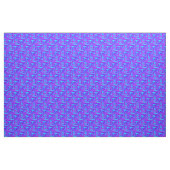 Tissu marbre trippé imprimé bleu violet (Yard)