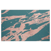 Tissu Marbre Turquoise Rose moderne (Fat Quarter)