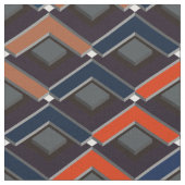 Tissu Marches Karo en zigzag coloré (Fermer)
