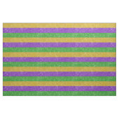 Tissu Mardi Gras Couleurs Bande horizontale (Fat Quarter)