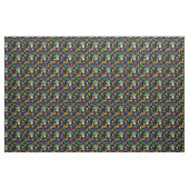 Tissu Mardi Gras Motif (Yard)