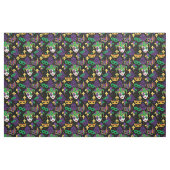 Tissu Mardi Gras Motif (Fat Quarter)
