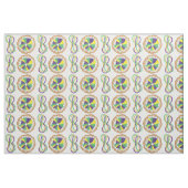 Tissu Mardi Gras Perles King Cake New Orleans Carnaval (Fat Quarter)