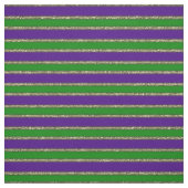 Tissu Mardi Gras Stripes (Échantillon)