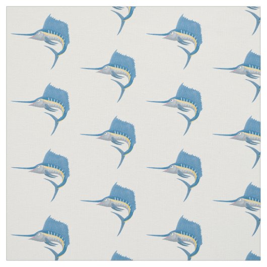Tissu Marée de plaisance de l'espadon (Échantillon)