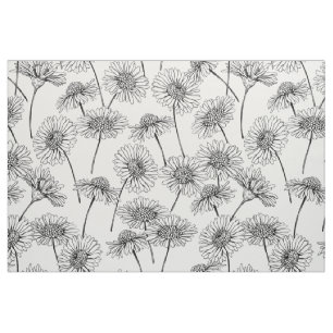 Tissu Marguerites