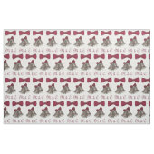 Tissu Mariage Mariage des initiales de la mariée des clo (Fat Quarter)