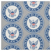 Tissu Marine américaine | Navy Alt Emblem (Échantillon)