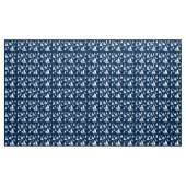 Tissu Marine Bleu Nautique (Yard)