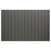 Tissu : Marine et jaune ocre (Yard)