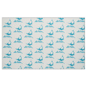 Tissu Marlin bleu (Fat Quarter)