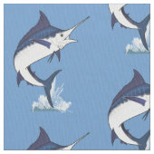 Tissu Marlin bleu atlantique (fermé)