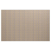 Tissu Marocain Ikat Pastel Bleu Jaune Motif (Yard)