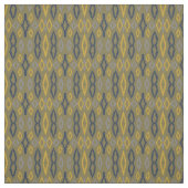 Tissu Marocain Ikat Vert Jaune Motif (Échantillon)