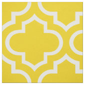 Tissu marocain jaune citron 02 de motif de (Échantillon)