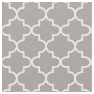 Tissu Marocain Quatrefoil modelé