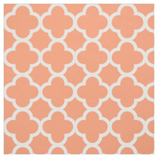 Tissu Marocain turquoise de pêche de corail d'échelle (Échantillon)