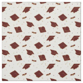 Tissu Maroon Graduation Cap Toss (Échantillon)