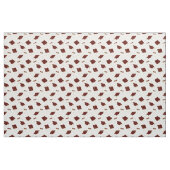 Tissu Maroon Graduation Cap Toss (Fat Quarter)