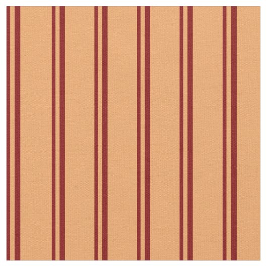 Tissu Maroon & Motif Brown des rayures (Fermer)