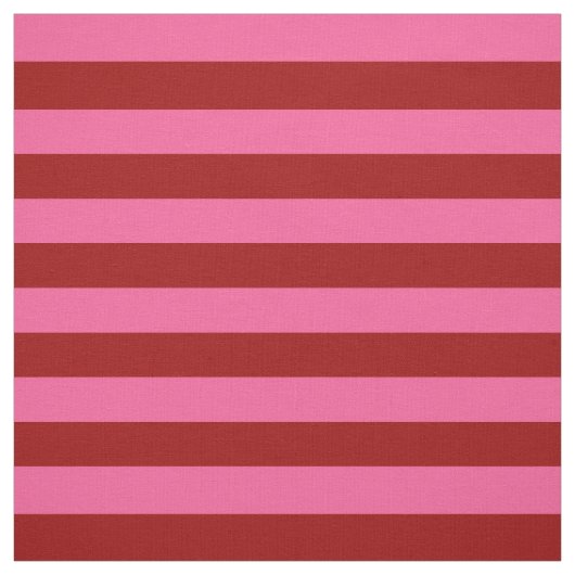 Tissu Maroon Rouge rose rayures Design (Échantillon)