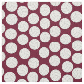 Tissu Maroon sportif de volley-ball (Échantillon)