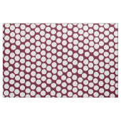 Tissu Maroon sportif de volley-ball (Fat Quarter)