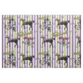 Tissu marque thistlebrook à rayures (Fat Quarter)