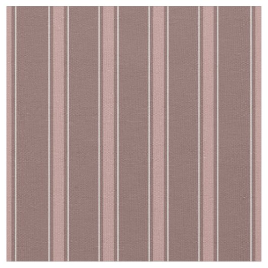 Tissu Marron Café & Rayures Marron Clair (Fermer)