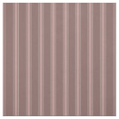 Tissu Marron Café & Rayures Marron Clair (Échantillon)