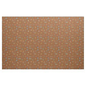 Tissu Marron Texturé Moderne du Milieu du Siècle (Yard)