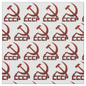 Tissu Marteau et faucille CCCP (fermé)