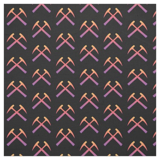 Tissu Marteaux de roche traversés (Échantillon)