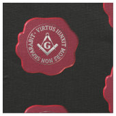 Tissu Masonic sceau de cire (Détail)