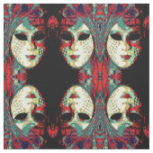 Tissu Masque de la Dame vénitienne (Échantillon)