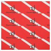 Tissu Masque de plongée avec drapeau (Échantillon)