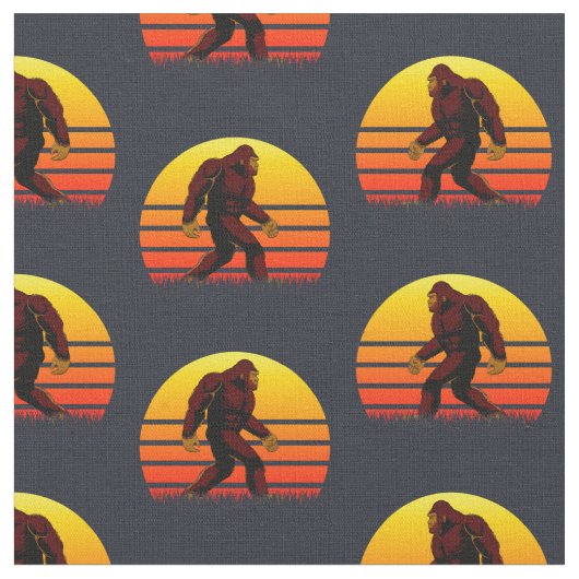 Tissu Masquer et rechercher Bigfoot (Fermer)