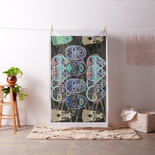 Tissu Masques africains V1 (In Situ)