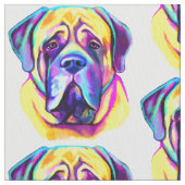 Tissu Mastiff anglais aux couleurs (fermé)