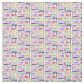 Tissu Matériau de structure de conception de collage de  (Échantillon)