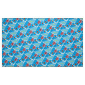 TISSU MATÉRIEL DE DRAPEAU DES FIDJI (Fat Quarter)